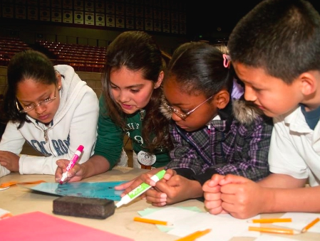 Students Solving Problem 